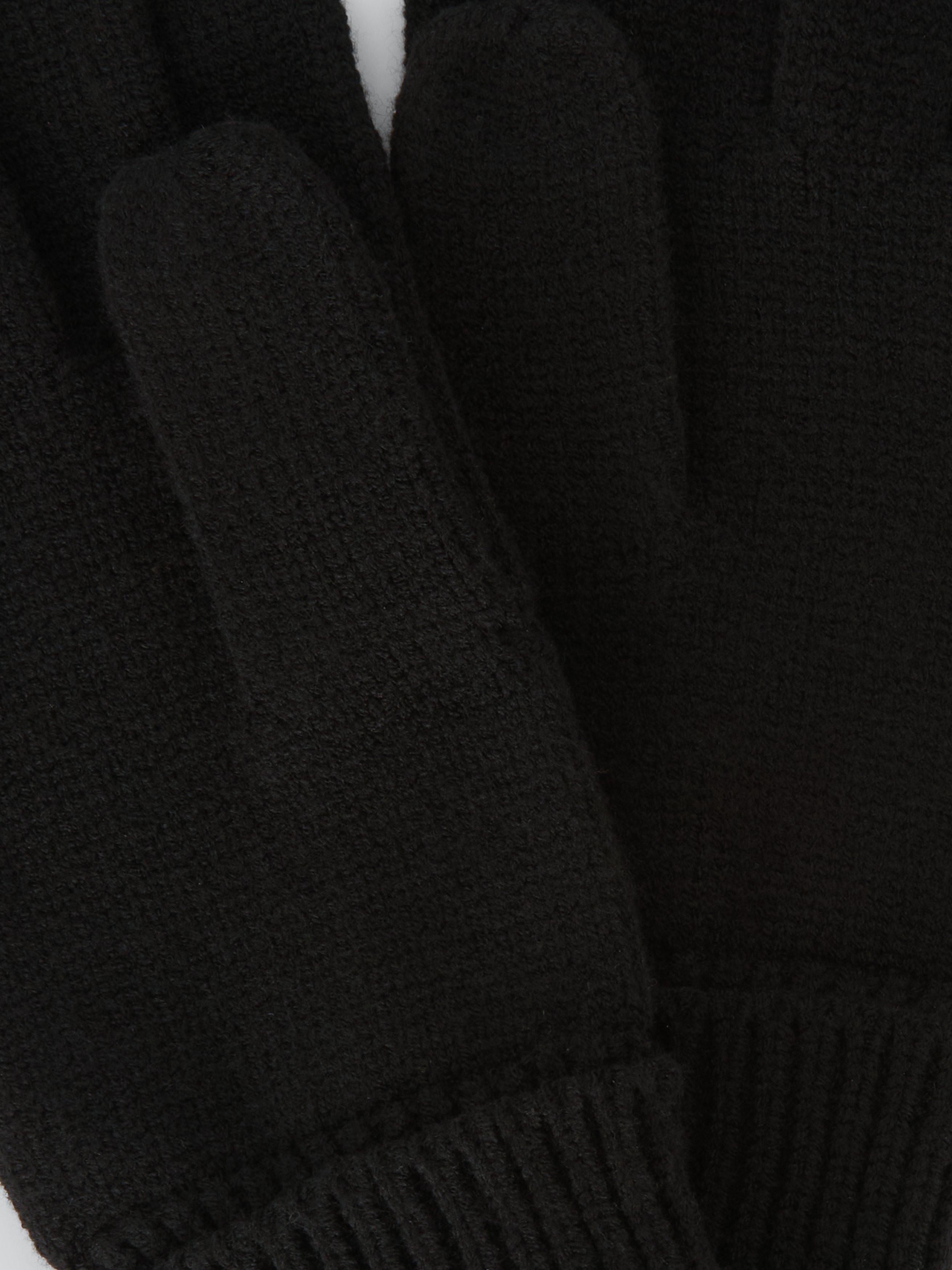 Product image 2 of 2, which shows John Lewis Plain Gloves, Black
