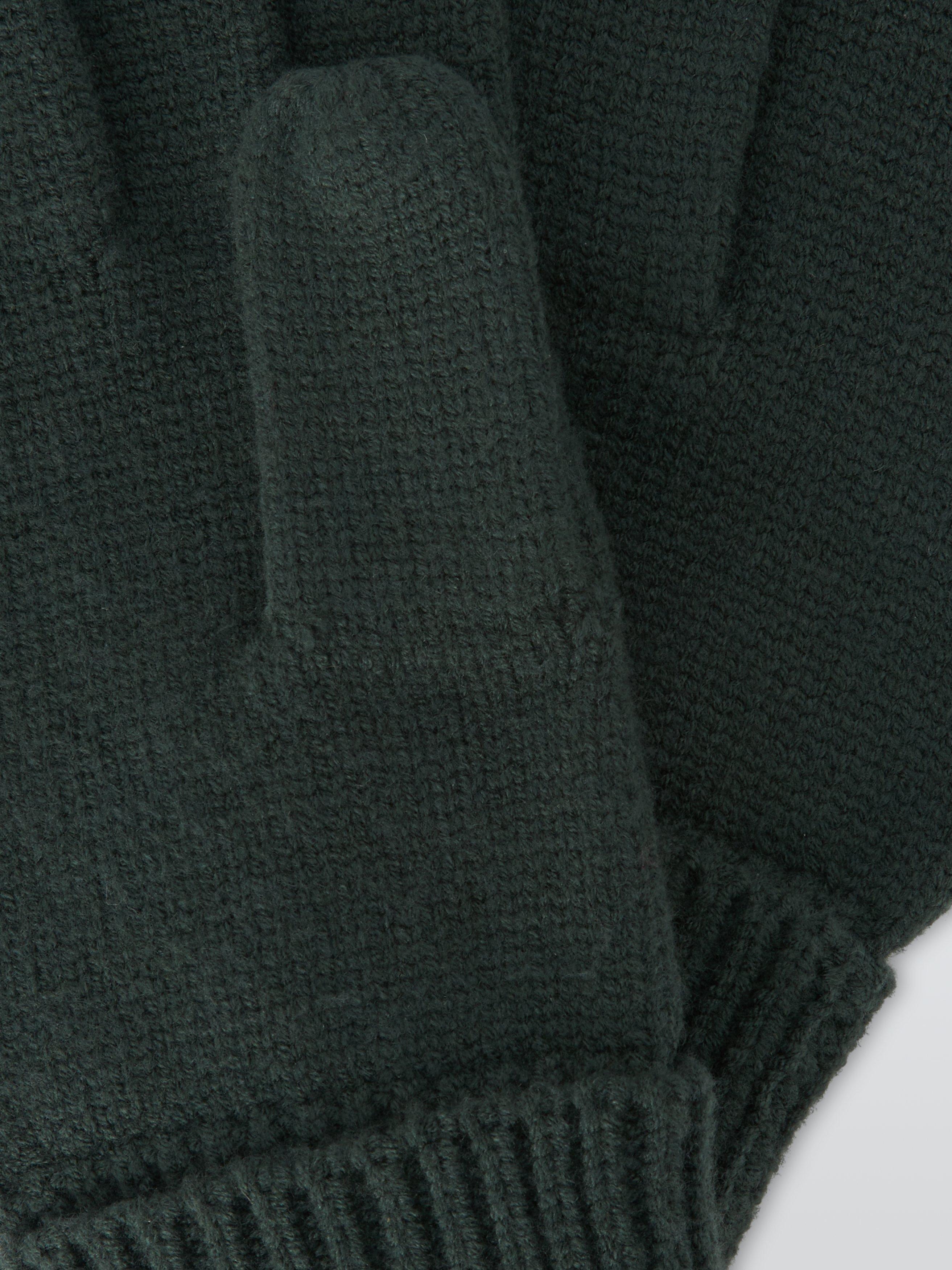 Product image 2 of 2, which shows John Lewis Plain Gloves, Dark Green