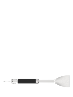 Weber Flat Grip Stainless Steel BBQ Tongs - view 2, Black