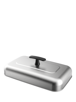 Weber BBQ Stainless Steel XL Basting Dome, Black