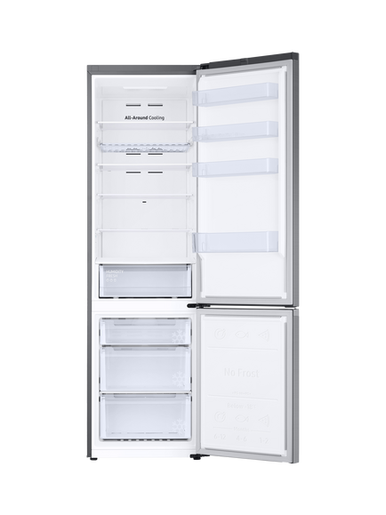 Samsung Series 6 RB38C602CS9/EU Freestanding 70/30 Smart Fridge Freezer with SpaceMax™, Stainless Steel - view 2, Stainless Steel