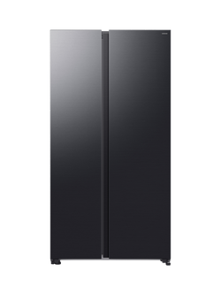 Samsung Series 7 RS70F67QCFEU Freestanding 65/35 Smart American Fridge Freezer with SpaceMax™, Black, Black
