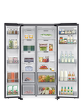 Samsung RS70F67QCTEU Bespoke AI Series 7 Freestanding 65/35 American Style Fridge Freezer, Silver