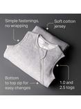 Tommee Tippee Swaddle Baby Sleeping Bag, 2.5 Tog, 18-36 Months, Grey Marl
