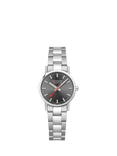 Mondaine Women's Classic Collection A6583032380SBJ Bracelet Strap Watch, Silver