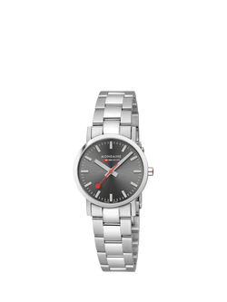 Mondaine Women's Classic Collection A6583032380SBJ Bracelet Strap Watch, Silver - view 2, Silver