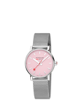 Mondaine Unisex Evo 2 MSE35130SM Wild Rose Bracelet Strap Watch, Silver