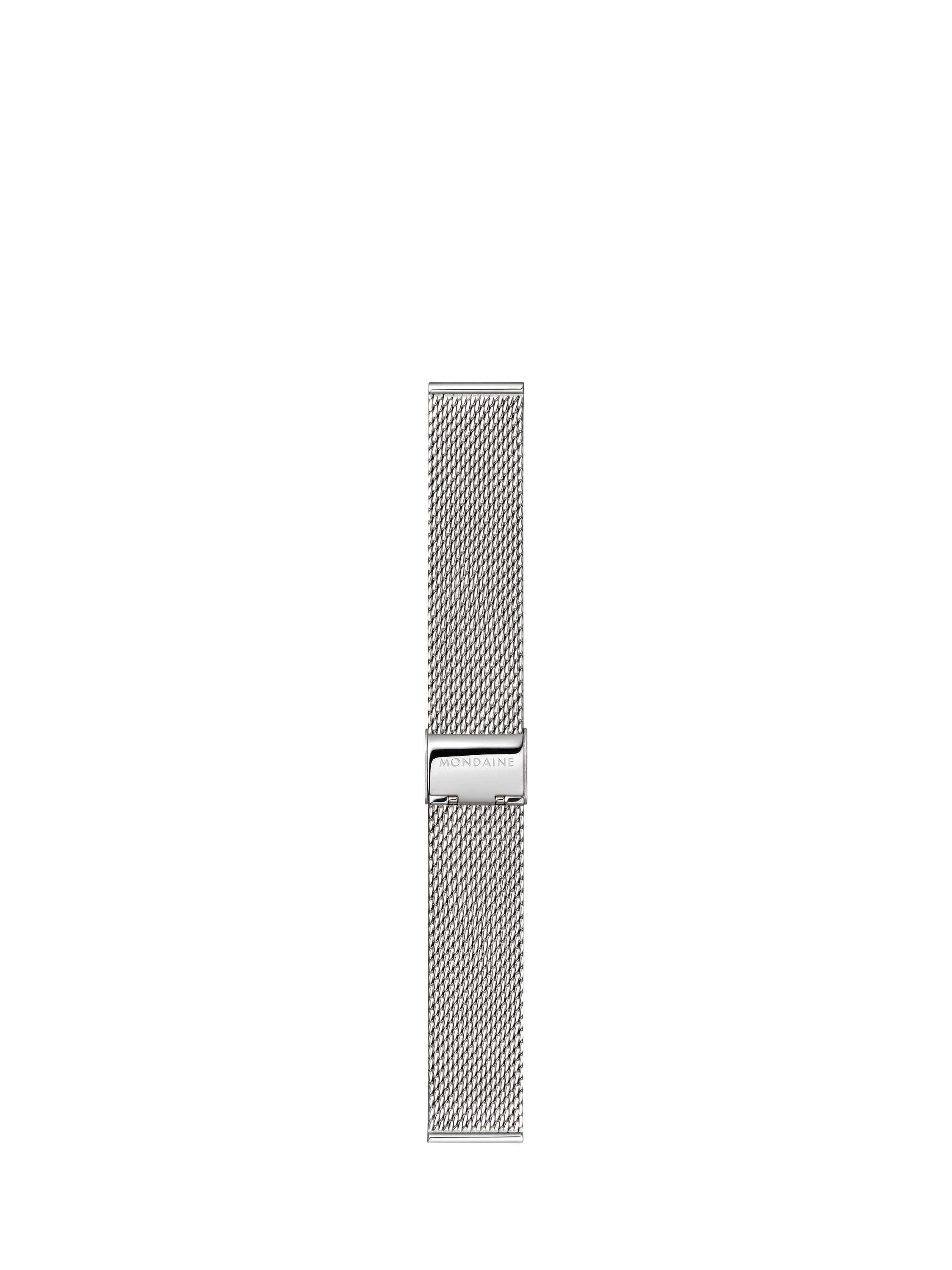 Product image 6 of 6, which shows Mondaine Unisex Official Swiss Railways MSE40110SM Bracelet Strap Watch, Silver