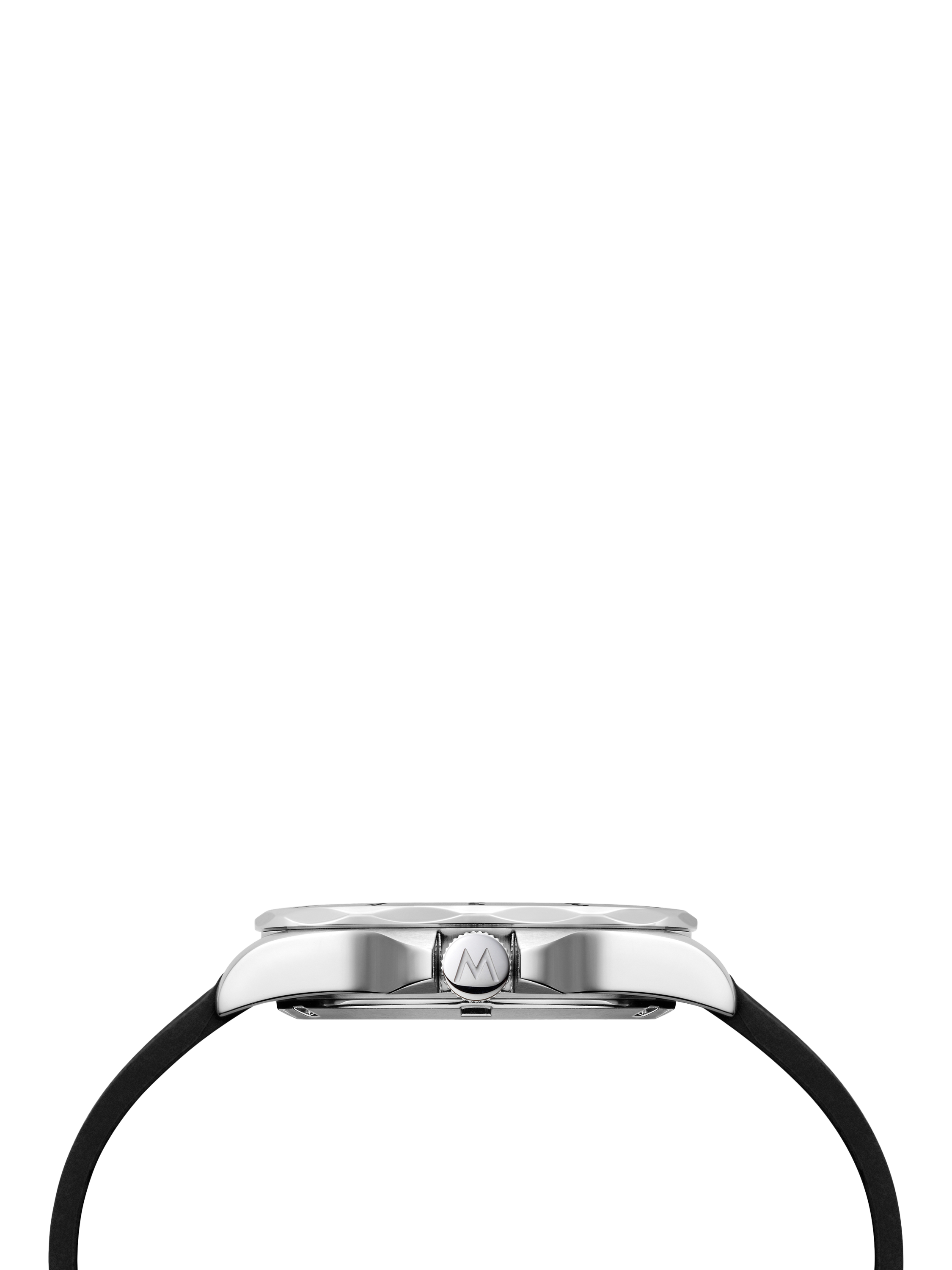 Product image 5 of 11, which shows Mondaine Men's Numeri MSN4211BRB Silicone Strap Watch, Black