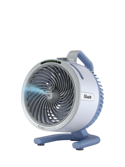 Shark FlexBreeze HydroGo Portable Misting Fan, Glacier Blue