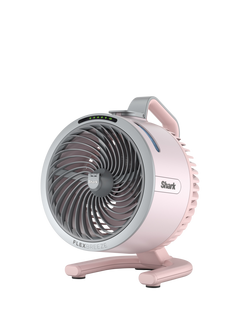 Shark FlexBreeze HydroGo Portable Misting Fan, Ballet Pink