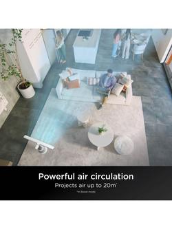 Shark TurboBlade Tower Fan, Stone - view 2, Stone