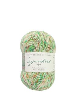 West Yorkshire Spinner Butterflies 4 Ply Knitting Yarn, 100g, Green Hairstreak