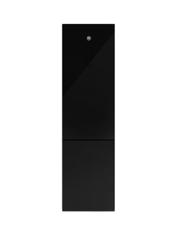 Bertazzoni Modern Series RBM60F5FBNC Freestanding 70/30 Fridge Freezer, Black Glass, Black Glass