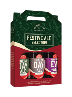 Cottage Delight Festive Ale Selection, 3x 500ml, Multi