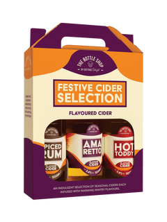 Cottage Delight Festive Cider Selection, 3x 500ml