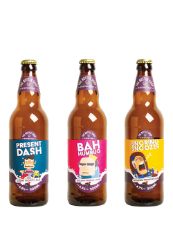 Cottage Delight Christmas Crackers Beer, 3x 500ml - view 2, Multi