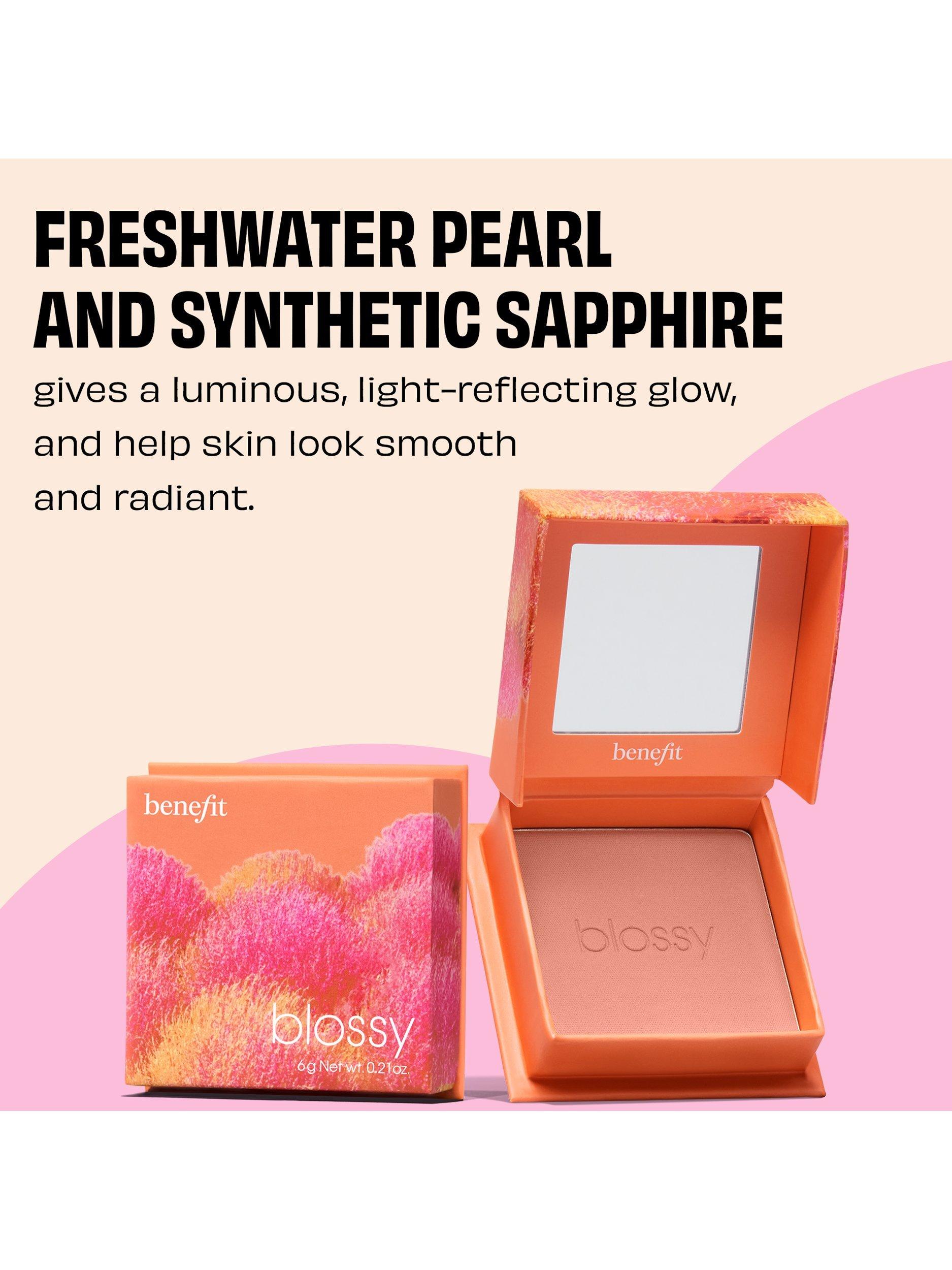 Product image 3 of 5, which shows Benefit Blossy Apricot Blush Powder, 6g