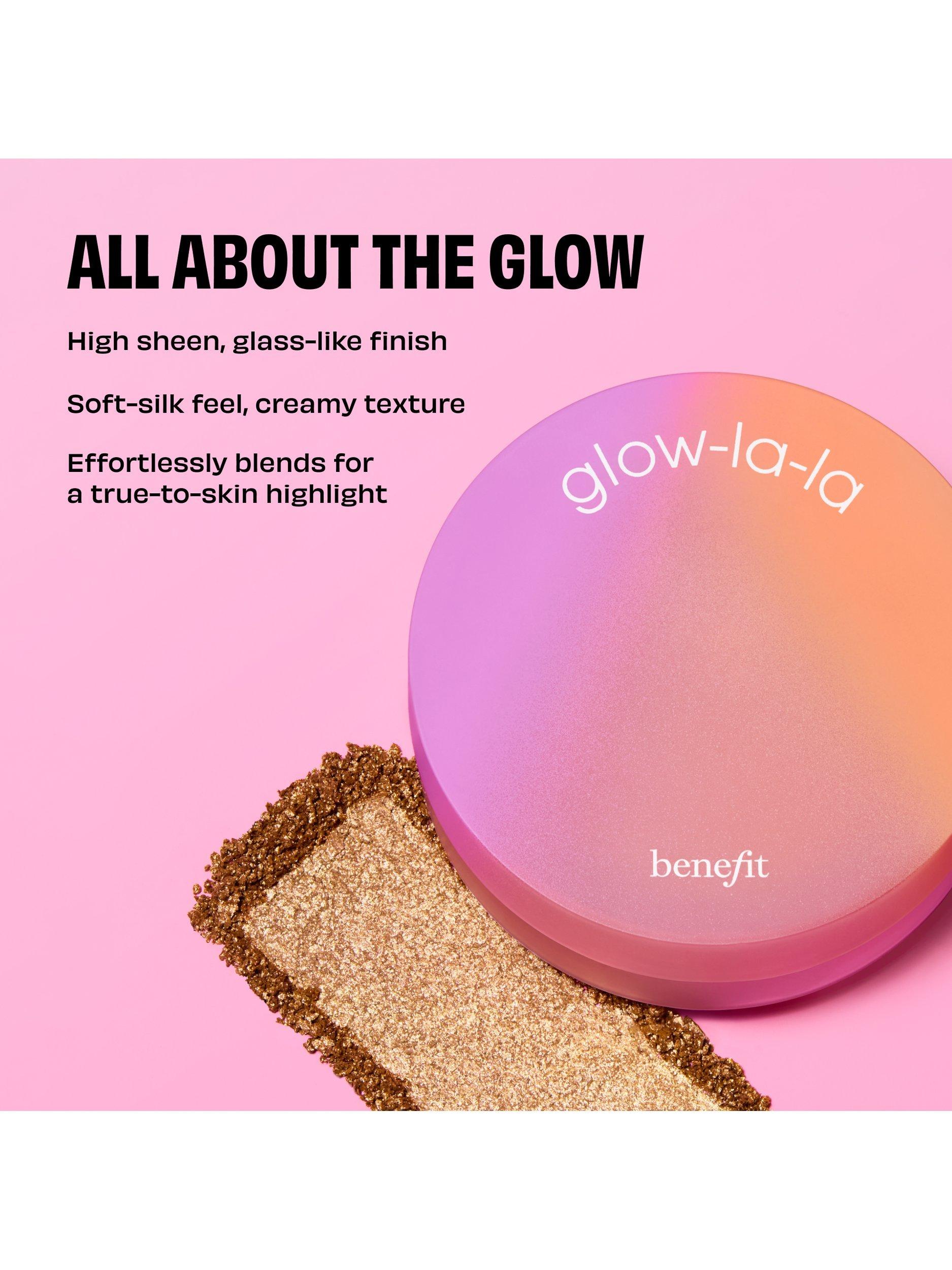 Product image 4 of 8, which shows Benefit Glow-la-la Highlight Powder, Lumi