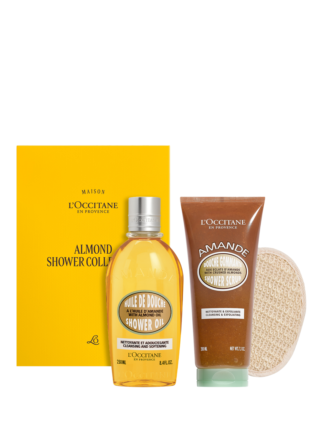 L'OCCITANE Almond Shower Collection Bodycare Gift Set