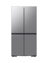 Samsung Bespoke AI Series 8 RM70F67RDREU Freestanding 60/40 American Fridge Freezer with AI Hybrid Cooling, Real Stainless