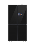 Samsung Series 9 RM90F67CECEU Bespoke AI Freestanding 60/40 American Style Fridge Freezer, Black