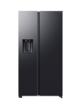 Samsung RS70F66KCFEU Bespoke AI Series 7 Freestanding 65/35 American Style Fridge Freezer, Black