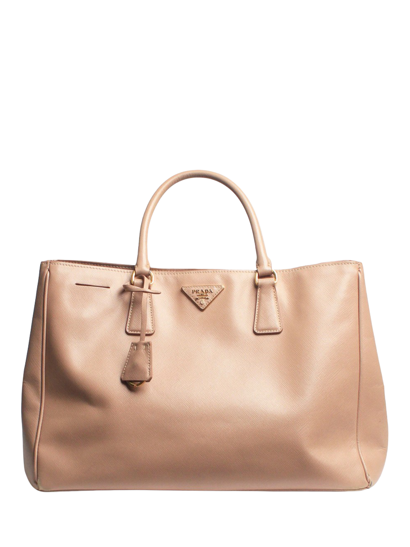Pre-loved Prada Galleria Saffiano Leather Large Galleria Top Handle Grab Bag, Blush