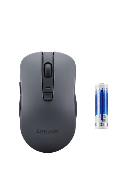 Lenovo WL310 Bluetooth Silent Mouse, Black, Black