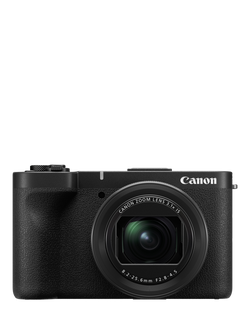 Canon PowerShot V1 Vlogging Camera, 4K Ultra HD, 22.3MP, Wi-Fi, Bluetooth, 3" Vari-angle Touch Screen, Black, Black