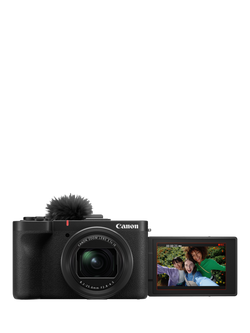 Canon PowerShot V1 Vlogging Camera, 4K Ultra HD, 22.3MP, Wi-Fi, Bluetooth, 3" Vari-angle Touch Screen, Black - view 2, Black