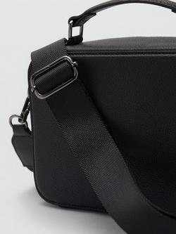 Mango Rigid Cross Body Bag - view 2, Black