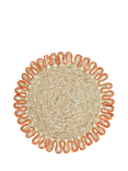 Truly Corn Husk Placemat, Orange