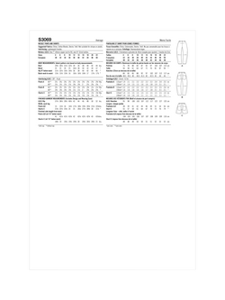 Simplicity Misses' Barrel Leg Pants and Shorts Sewing Pattern, S3069 - view 2, Multi