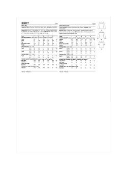 Simplicity Girls' Top Sewing Pattern, S3077 - view 2, Multi