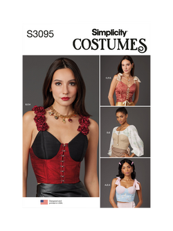 Simplicity Design Your Own Corset Sewing Pattern, S3095, Multi