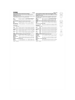 Simplicity Misses' and Women's Fit and Flare Dress Sewing Pattern, S3096 - view 2, Multi