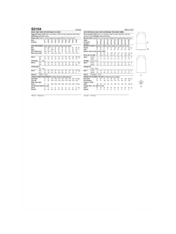 Simplicity Misses' 3D Flower Wrap Skirt Sewing Pattern, S3104 - view 2, Multi