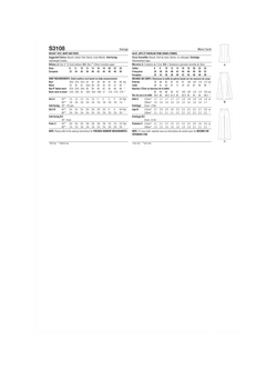 Simplicity Misses' Vest, Skirt and Pants Sewing Pattern, S3108 - view 2, Multi