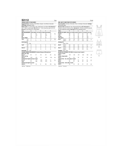 Simplicity Toddlers' Dress, Top and Shorts Sewing Pattern, S3112 - view 2, Multi