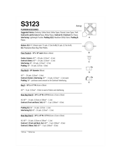 Simplicity Playroom Accessories Sewing Pattern, S3123 - view 2, Multi