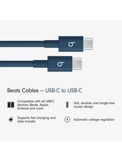 Beats USB-C to USB-C Woven Cable, 1.5m - view 2, Nitro Navy