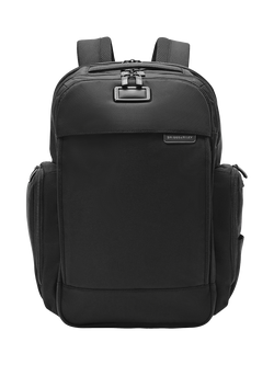 Briggs & Riley Baseline Travel Backpack, 28L, Black, Black