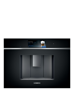 Siemens CT718L1B0 Built In Coffee Machine, Black