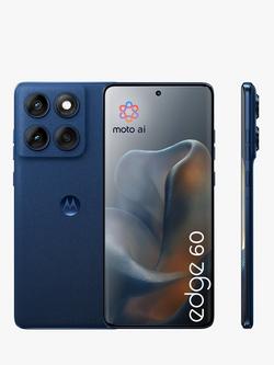 Motorola Edge 60 Smartphone, Android, 12GB RAM, 6.67”, 5G, SIM Free, 512GB, Gibraltar Sea, Gibraltar Sea