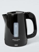 John Lewis Travel Kettle, 0.5L, Black