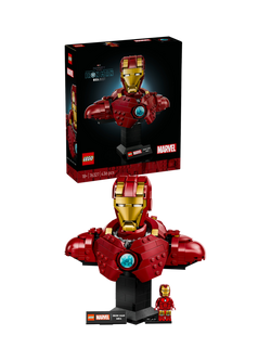 LEGO Marvel Iron Man MK4 Bust, 76327, Multi