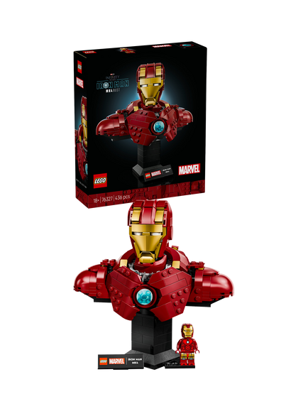 LEGO Marvel Iron Man MK4 Bust, 76327, Multi
