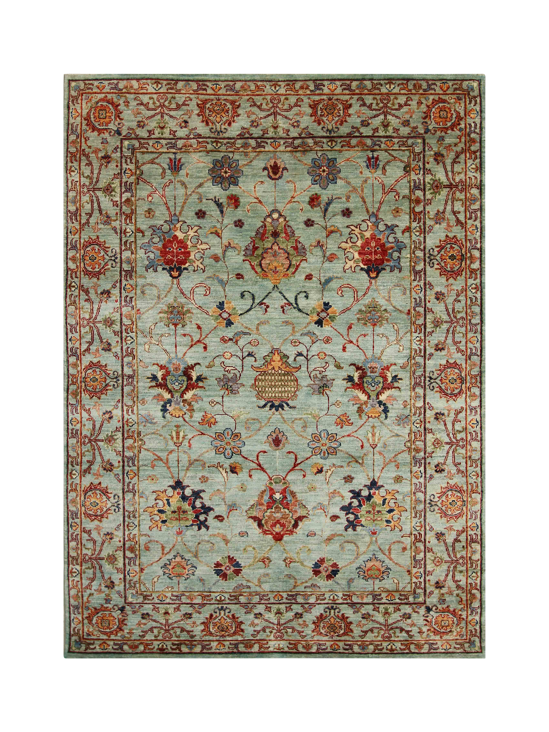 Gooch Oriental Sultani Pure Wool Rug, L209 x W150 cm, Multi