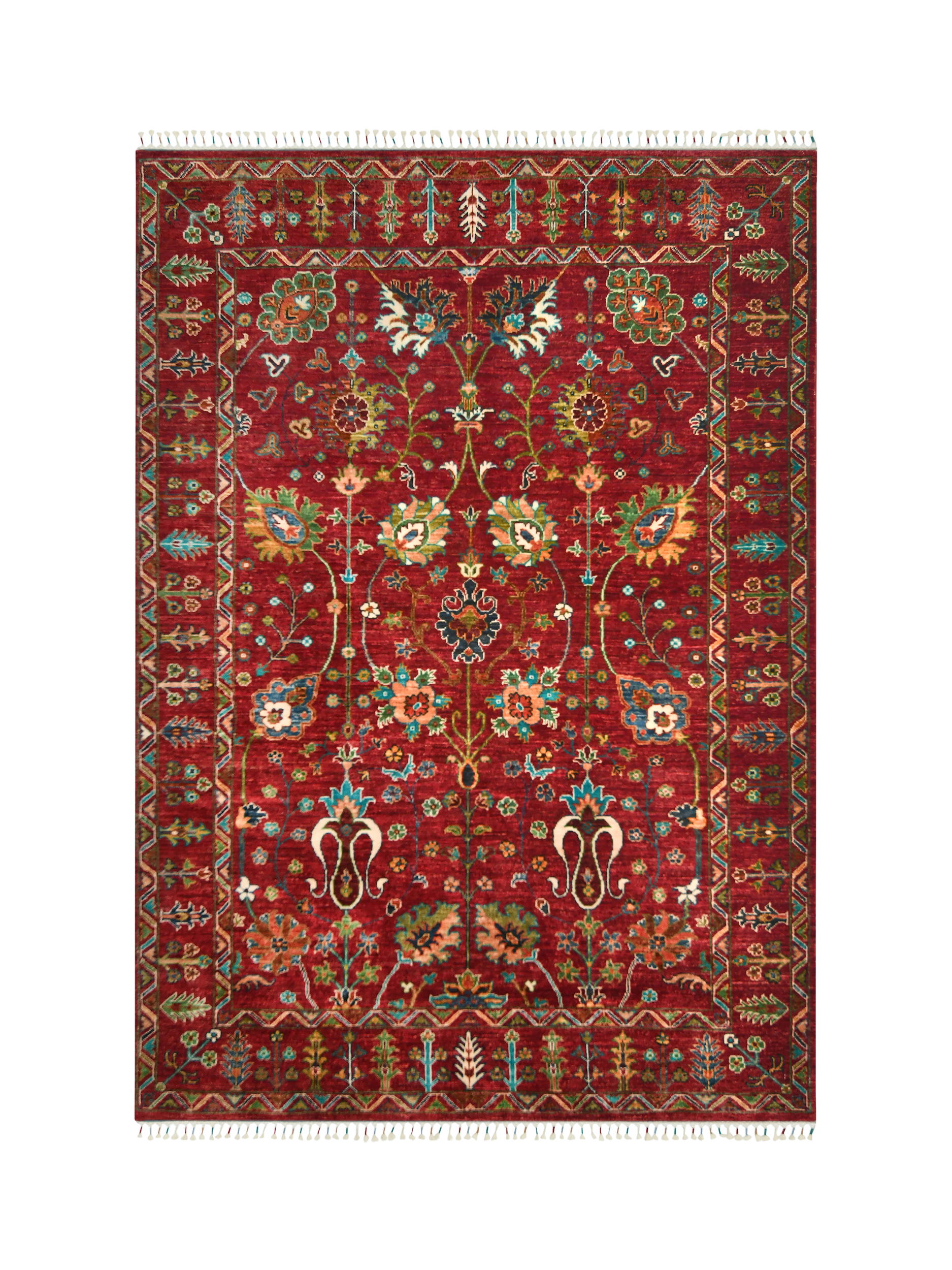 Gooch Oriental Sultani Pure Wool Rug, L205 x W155 cm, Multi
